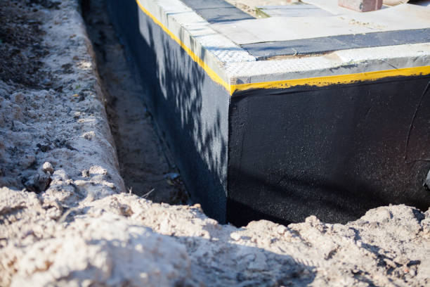 Professional Foundation Crack Repair technician working in Plainfield, WI